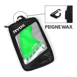 DÉRIVES SURFKITE RYDE DRAW FUTURES HONEYCOMB MEDIUM THRUSTER (3) -SUP Sport Soldes derives surfkite ryde draw futures honeycomb medium thruster 3 3