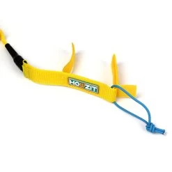 LEASH DE SUP HOWZIT COIL JAUNE/BLEU 9' -SUP Sport Soldes leash de sup howzit coil jaune bleu 9 1 4