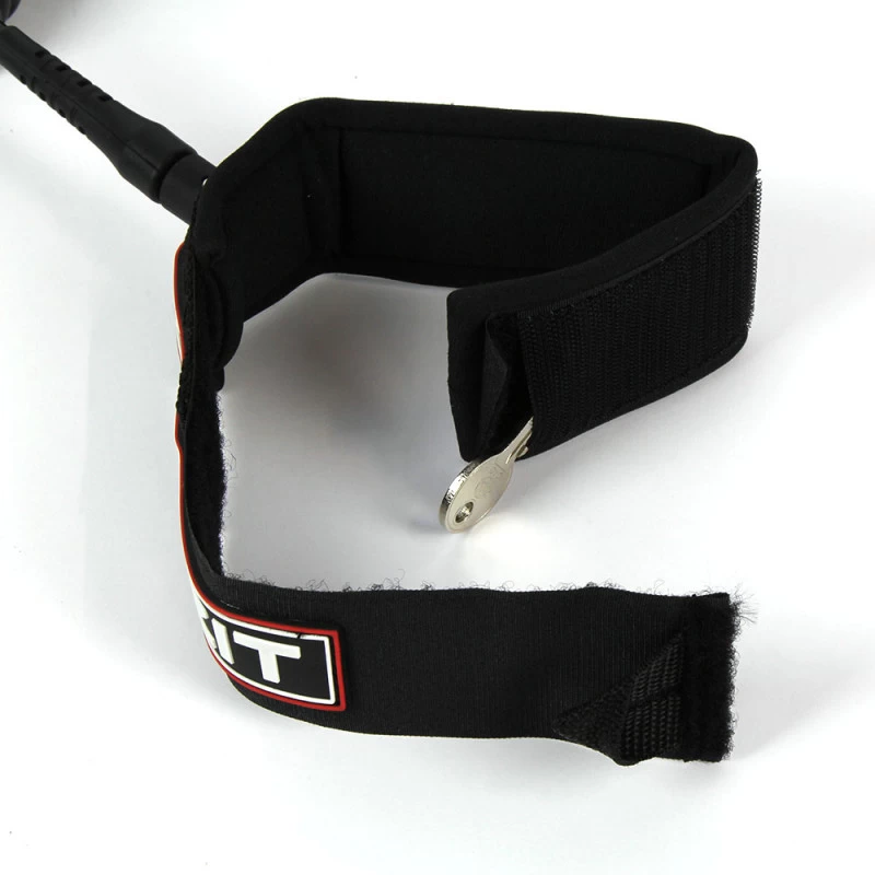 LEASH DE SUP HOWZIT COIL NOIR 9' 5 LEASH DE SUP HOWZIT COIL NOIR 9' – Image 5