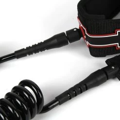LEASH DE SUP HOWZIT COIL NOIR 9' 12 LEASH DE SUP HOWZIT COIL NOIR 9' -SUP Sport Soldes leash de sup howzit coil noir 9 1 5