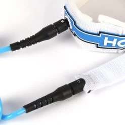 LEASH DE SUP HOWZIT DOWNWIND COIL BLANC/BLEU 6' 13 LEASH DE SUP HOWZIT DOWNWIND COIL BLANC/BLEU 6' -SUP Sport Soldes leash de sup howzit downwind coil blanc bleu 6 1 6