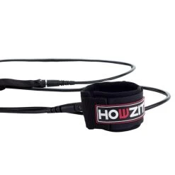 LEASH SURF HOWZIT NOIR DIAMETRE 7MM -SUP Sport Soldes leash surf howzit noir diametre 7mm 9