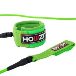 LEASH SURF HOWZIT VERT FLUO DIAMETRE 6MM 22 LEASH SURF HOWZIT VERT FLUO DIAMETRE 6MM -SUP Sport Soldes leash surf howzit vert fluo diametre 6mm 9