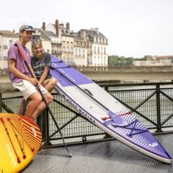 PADDLE GONFLABLE AQUA MARINA CORAL 11.6 TOURING NIGHT FADE 2023 -SUP Sport Soldes paddle gonflable aqua marina coral 116 touring night fade 2023 6