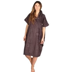 PONCHO AFTER ESSENTIAL WAVES NOIR TU -SUP Sport Soldes poncho after essential waves noir tu 5