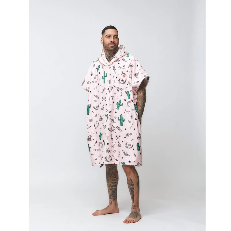 PONCHO AFTER HYPE PALE PINK 3 PONCHO AFTER HYPE PALE PINK – Image 3