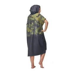 PONCHO AFTER MICROFIBER MILITARY GREEN -SUP Sport Soldes poncho after microfiber military green 3