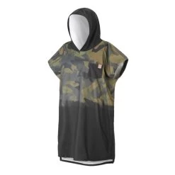 PONCHO AFTER MICROFIBER MILITARY GREEN -SUP Sport Soldes poncho after microfiber military green 4