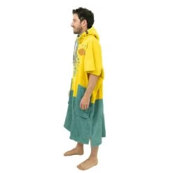 All-In PONCHO ALL IN BUMPY JAUNE/VERT 6 All-In PONCHO ALL IN BUMPY JAUNE/VERT -SUP Sport Soldes poncho all in bumpy jaune vert 2