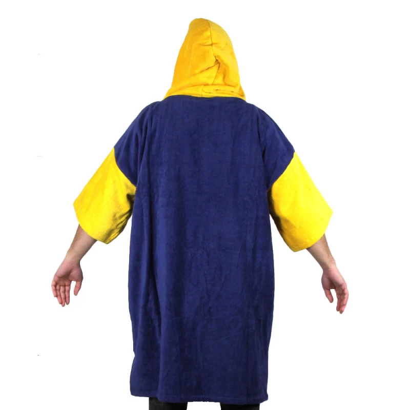 Poncho Howzit Bleu/jaune 6 Poncho Howzit Bleu/jaune – Image 6