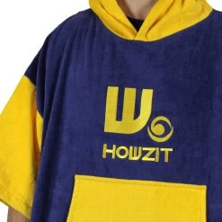 Poncho Howzit Bleu/jaune 16 Poncho Howzit Bleu/jaune -SUP Sport Soldes poncho howzit bleu jaune 6