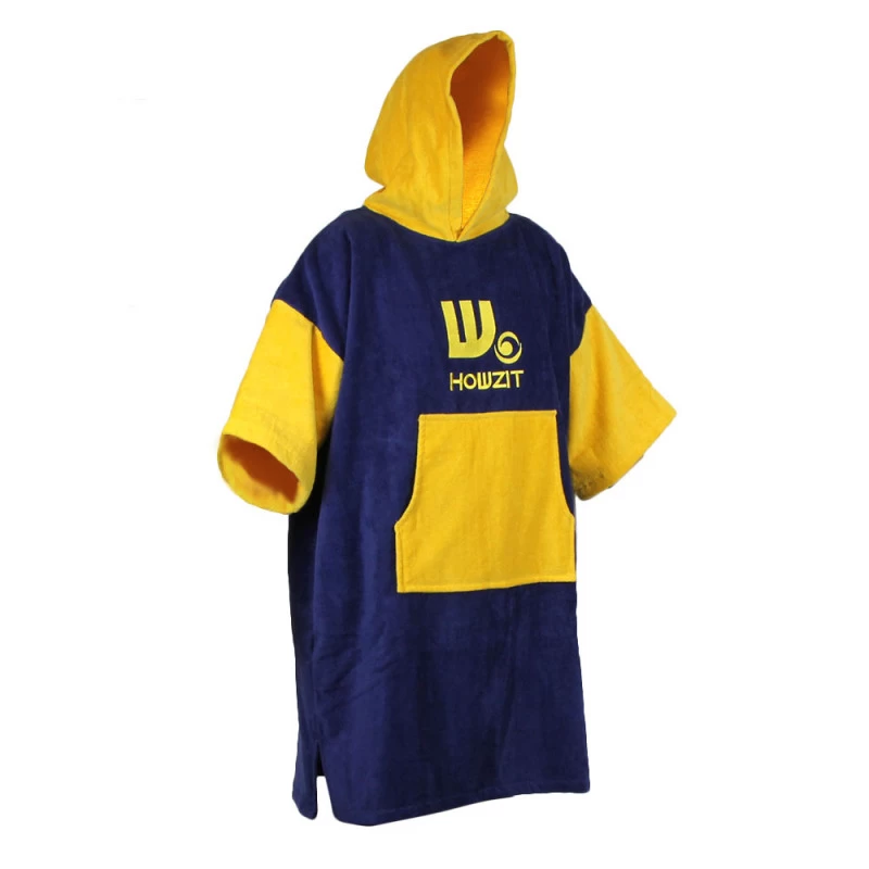 Poncho Howzit Bleu/jaune 1 Poncho Howzit Bleu/jaune