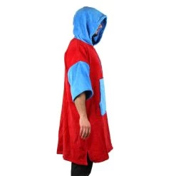 Poncho Howzit Bleu/rouge -SUP Sport Soldes poncho howzit bleu rouge 5