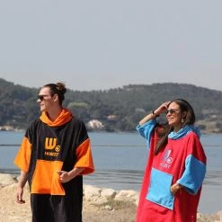 Poncho Howzit Bleu/rouge -SUP Sport Soldes poncho howzit bleu rouge 6