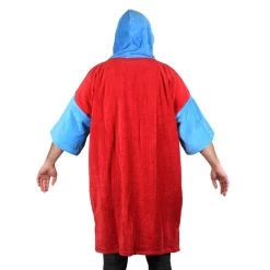 Poncho Howzit Bleu/rouge -SUP Sport Soldes poncho howzit bleu rouge 9