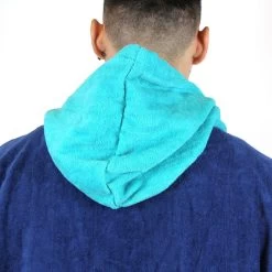 Poncho Howzit Bleu/vert TU -SUP Sport Soldes poncho howzit bleu vert tu 4