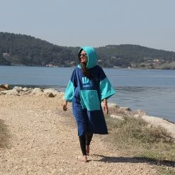 Poncho Howzit Bleu/vert TU -SUP Sport Soldes poncho howzit bleu vert tu 8