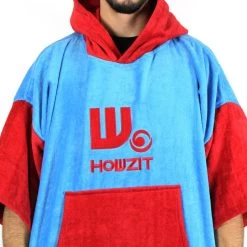 Poncho Howzit Rouge/bleu 17 Poncho Howzit Rouge/bleu -SUP Sport Soldes poncho howzit rouge bleu 7