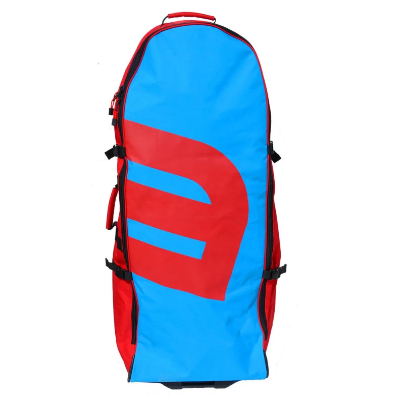 SAC A DOS A ROULETTES HOWZIT ROLLING BACKPACK BLEU/ROUGE 1 SAC A DOS A ROULETTES HOWZIT ROLLING BACKPACK BLEU/ROUGE