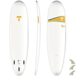 SURF TAHE DURA-TEC MINI MALIBU NOSE RIDER 7.6 -SUP Sport Soldes surf tahe dura tec mini malibu nose rider 76 3