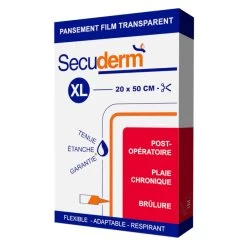 SURPANSEMENT ETANCHE SECUDERM 20x50CM XL -SUP Sport Soldes surpansement etanche secuderm 20x50cm xl 4